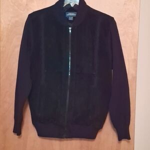 Mens Vintage Sweater Jacket